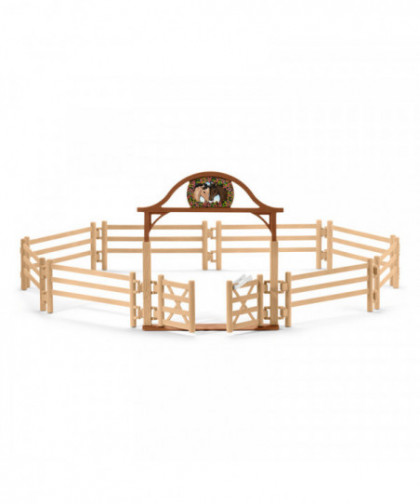 HORSE CLUB - PRÉ POUR CHEVAUX AVEC PORTAIL