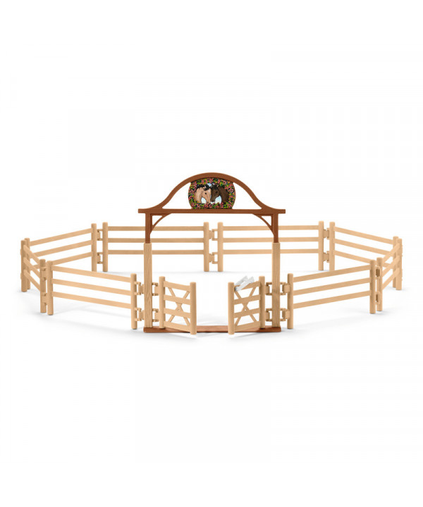 HORSE CLUB - PRÉ POUR CHEVAUX AVEC PORTAIL