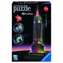 Puzzle 3D Night Edition - Empire State Building