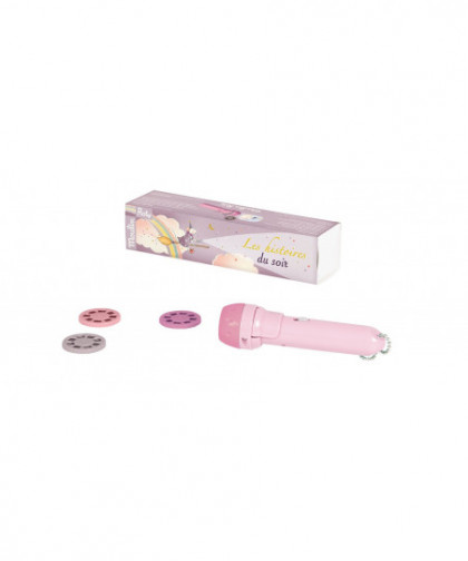 LAMPE À HISTOIRES ROSE - IL ÉTAIT UNE FOIS