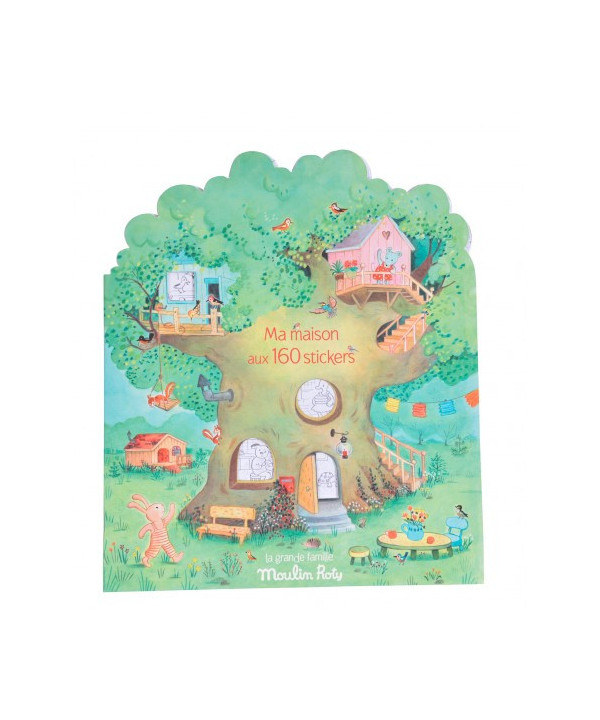 CAHIER STICKERS - LA GRANDE FAMILLE