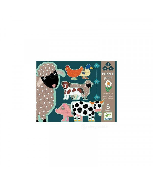 PUZZLES ÉVOLUTIFS - HONORÉ & SES AMIS