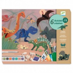 Coffret 6 activités : le monde des dinosaures