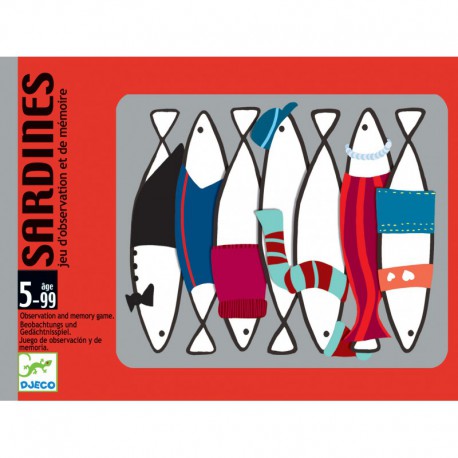 Jeu de cartes : sardines