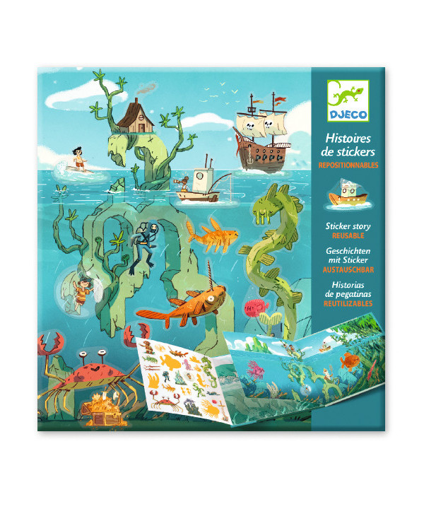 STICKERS - LES AVENTURES EN MER