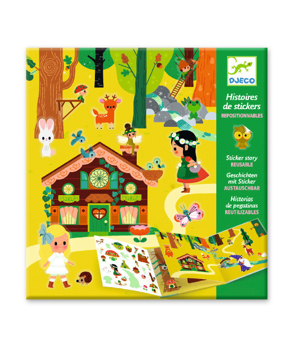 STICKERS - LA FORÊT MAGIQUE