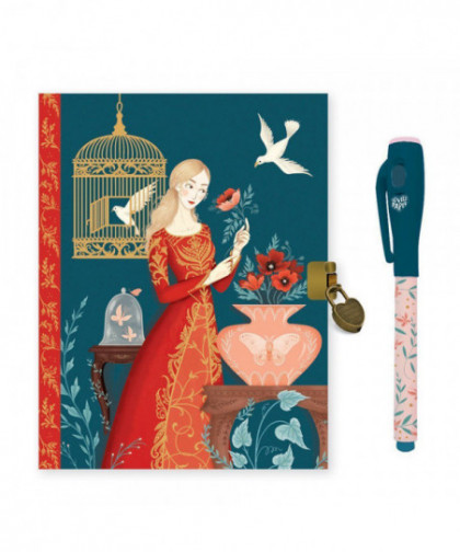 CARNETS SECRETS AVEC FEUTRE MAGIQUE - LISA