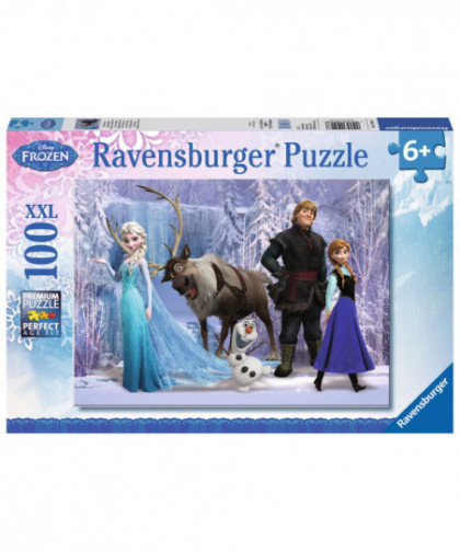 PUZZLE - 100 PCS XXL - DFR: LE ROYAUME DE LA REINE DES NE