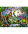 PUZZLE - 200 PCS XXL - LE ROYAUME DES DINOSAURES