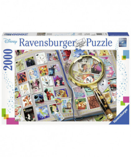 PUZZLE - 2.000 PCS - MES TIMBRES PRÉFÉRÉS (DISNEY)