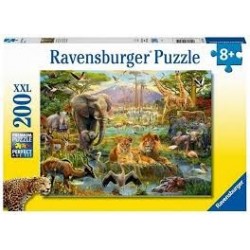 Puzzle 200 XXL - Animaux de la savane