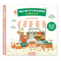 Auzou - Livre : Mes petits imagiers - Au marché