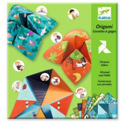 Origami : cocottes à gages animaux