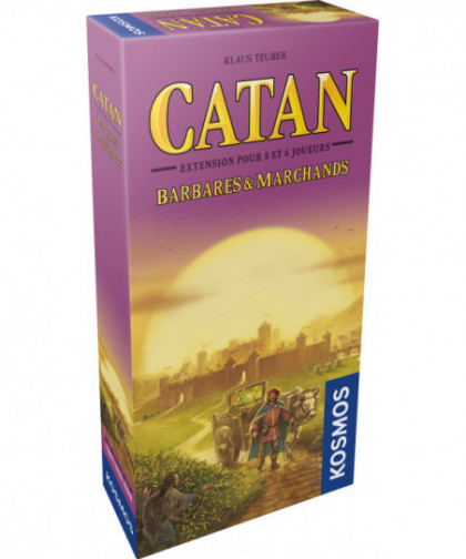 CATAN - EXTENSION BARBARES & MARCHANDS - 5-6 JOUEURS