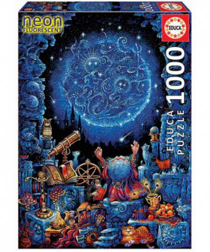 PUZZLE 1.000 PCS -  L'ASTROLOGUE NEON