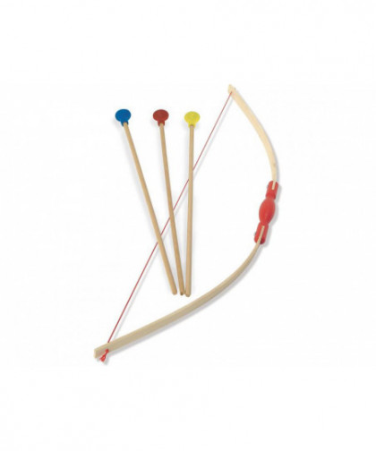 ARC + 3 FLÈCHES SUR CARTE