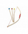 ARC + 3 FLÈCHES SUR CARTE