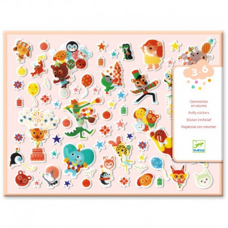 Stickers des petits : la fête