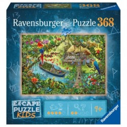 Ravensburger - Puzzle 368 pcs - Escape Kids : Un safari dans la jungle