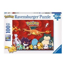 Ravensburger - Puzzle 100 pcs XXL : Mes Pokémon Préférés