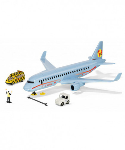 AVION DE LIGNE AVEC ACCESSOIRES SIKUWORLD