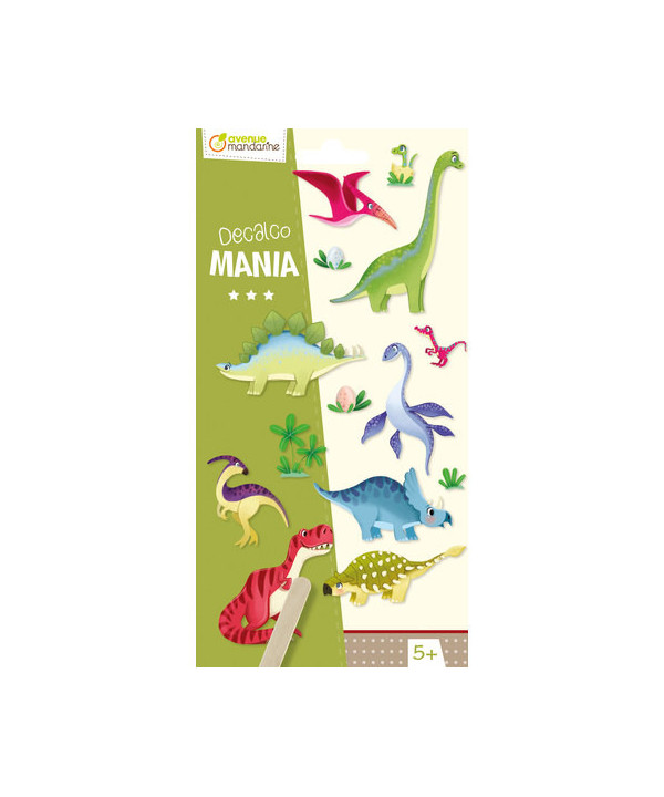 DECALCO' MANIA - DINOSAURES