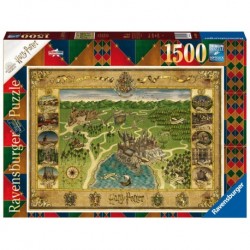 Ravensburger - Puzzle : La carte de Poudlard