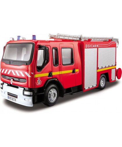 1/55 CAMIONS DE POMPIER - ASSORTIMENT DE 4 CAMIONS