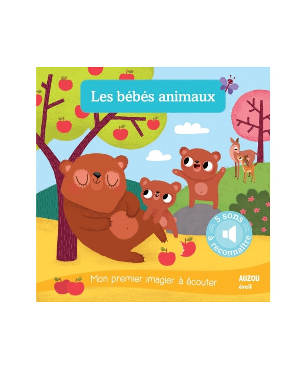 LIVRE SONORE - LES BÉBÉS ANIMAUX