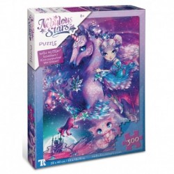 Puzzle Glitter 300 pcs - Nebulia & Horse