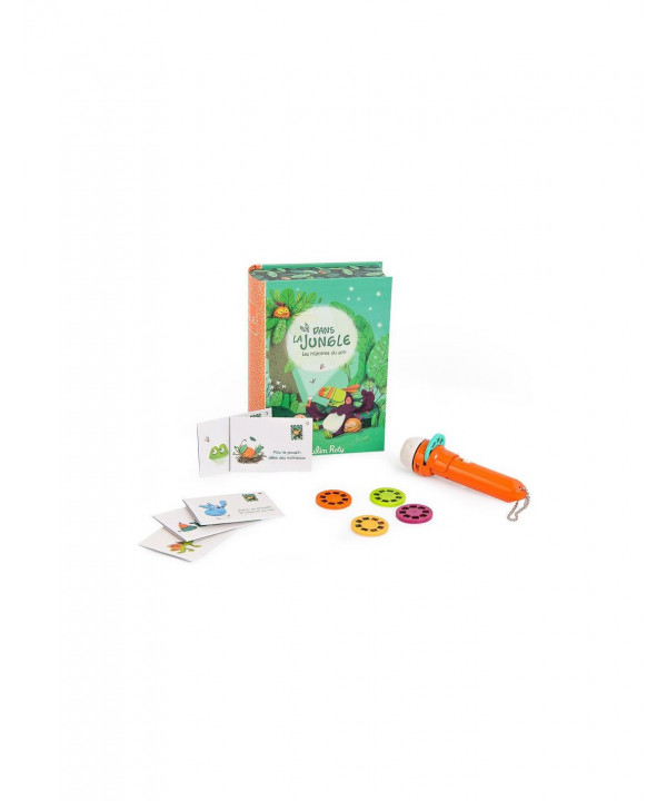 LAMPE À HISTOIRES LIVRE - DANS LA JUNGLE