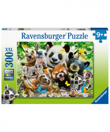 PUZZLE - 300 PCS - LE SELFIE DES ANIMAUX SAUVAGES