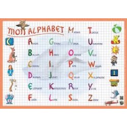 ARIS - Set de table - L'alphabet