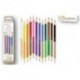 AVENUE MANDARINE - Tube de 12 crayons de couleur double pointes