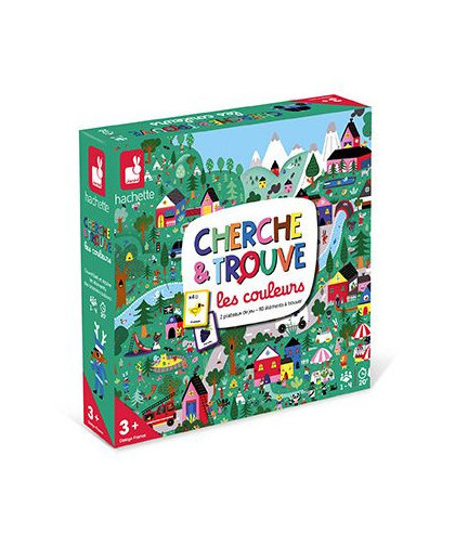 CHERCHE ET TROUVE LES COULEURS