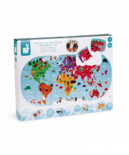 CARTE DES EXPLORATEURS DU BAIN