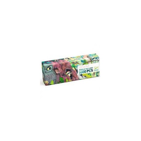 DJECO - Puzzles Gallery - Owls and birds - 1000 pcs