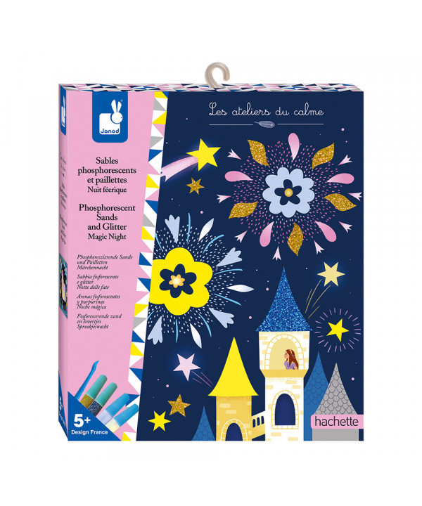 SABLES PHOSPHORESCENTS ET PAILLETTES NUIT FEERIQUE