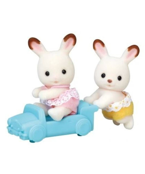 LES JUMEAUX LAPIN CHOCOLAT