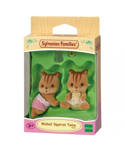 LES JUMEAUX ÉCUREUIL ROUX