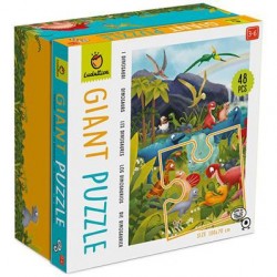 Ludattica Puzzles: DINOSAURES - Puzzle géant