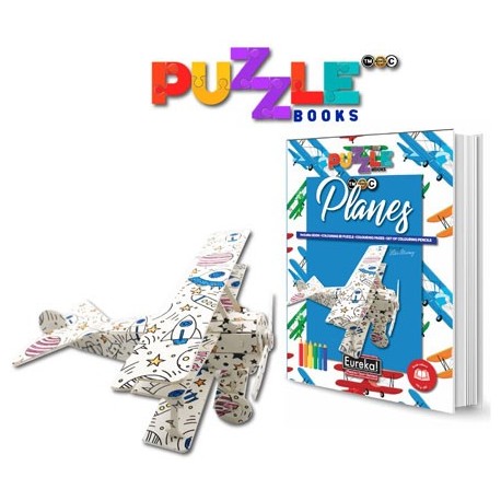 EUREKA - 3D Puzzle Books - Avions