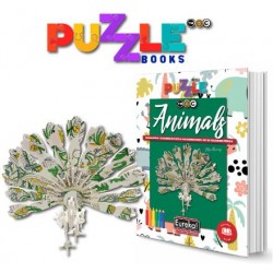 EUREKA - 3D Puzzle Books - Animaux