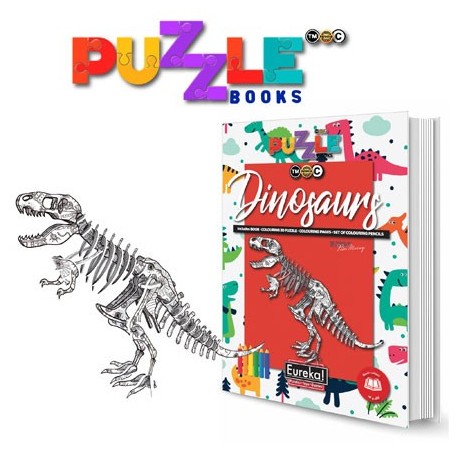 EUREKA - 3D Puzzle Books - Dinosaures