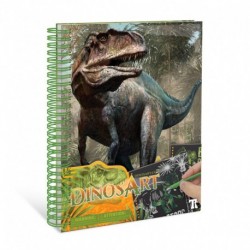 DINOSART - DinosArt-Cahier créatif à gratter