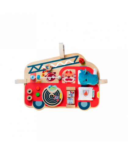 CAMION DE POMPIER PANNEAU D'ACTIVITES