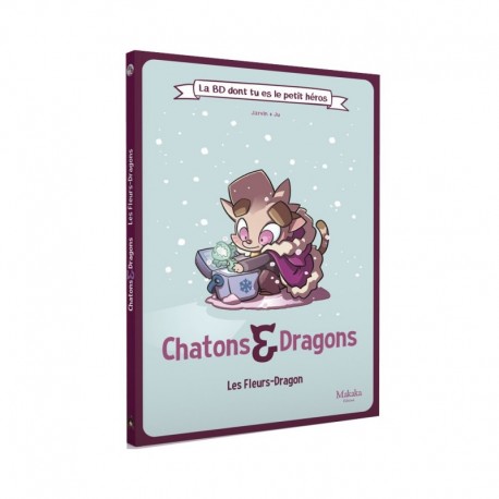 BLUE ORANGE - BD-Jeu - Chatons & Dragons Les Fleurs-Dragon