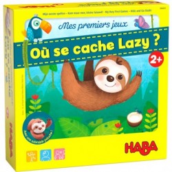 HABA - Jeu - Mes premiers jeux - Où se cache Lazy ?