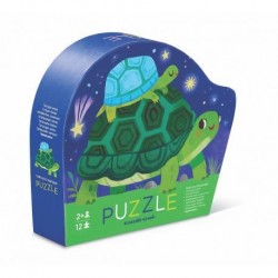 CR CREEK - Mini Puzzle - Turtles Together - 12 pcs