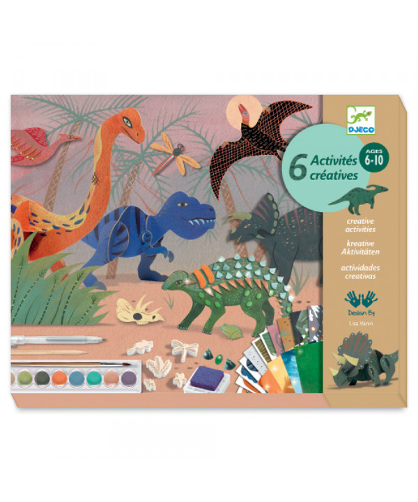 COFFRETS MULTI-ACTIVITÉS - DINO BOX
